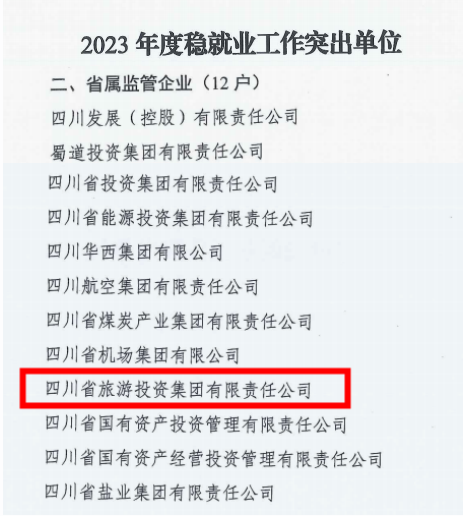 省J9九游会老哥俱乐部集团稳就业工作获省国资委通报表扬